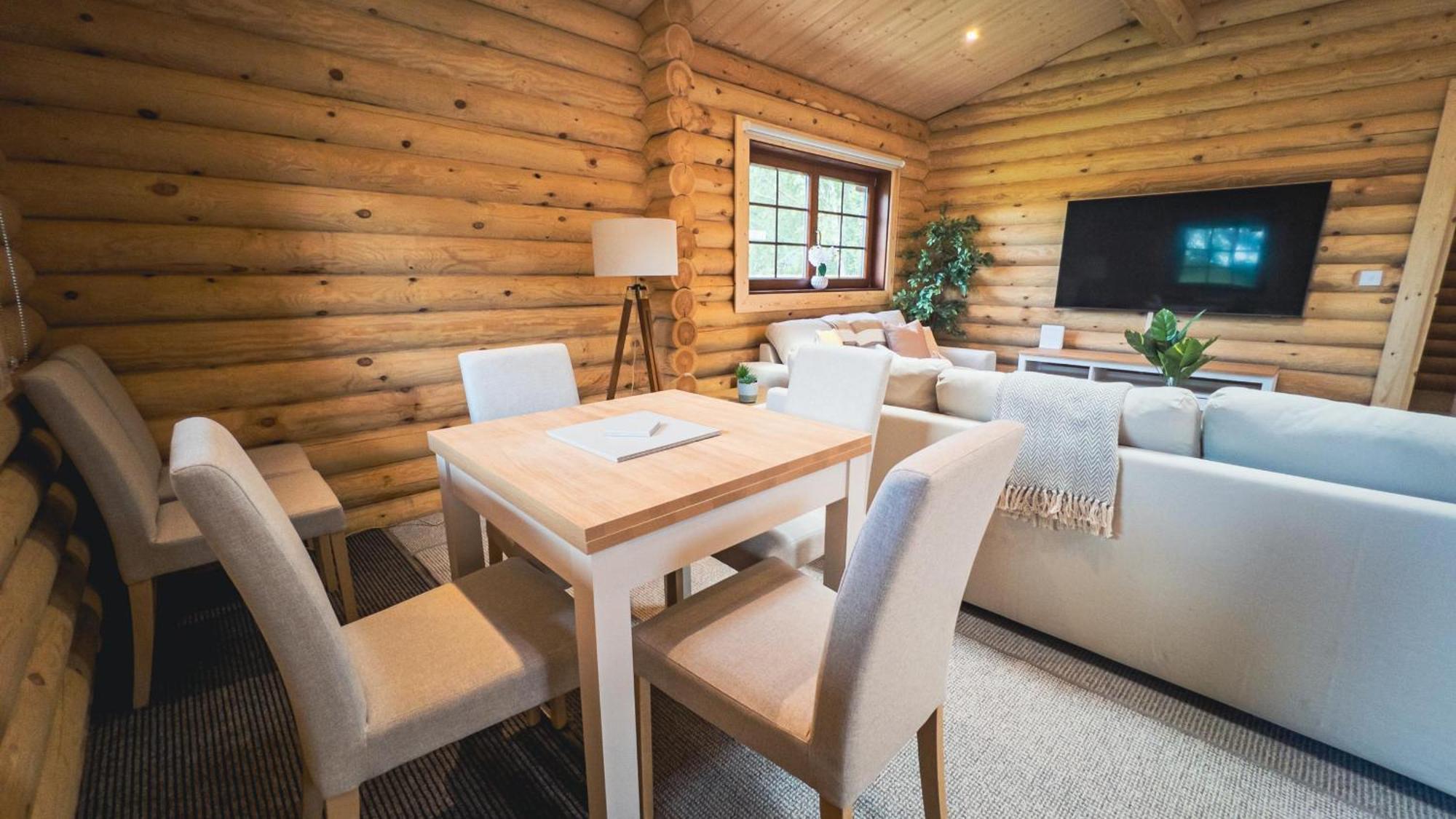 Aspen Lodge, Amazing New Log Cabin With Hot Tub - Sleeps 6 - Felmoor Park Morpeth Δωμάτιο φωτογραφία